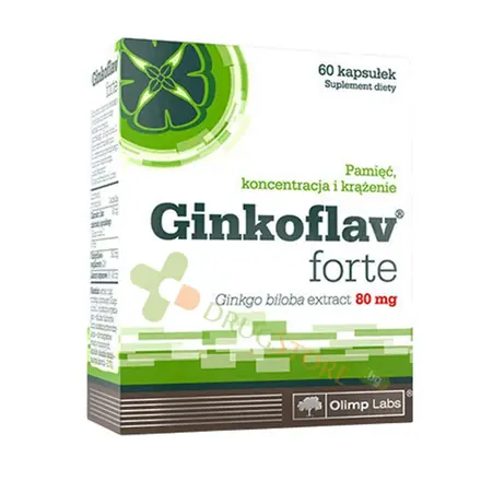 ГИНКОФЛАВ ФОРТЕ капсули 60 броя / OLIMP LABS GINKGOFLAV FORTE