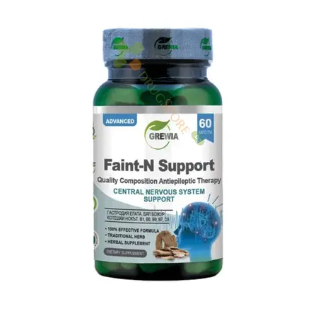 ГРЕВИЯ ФАЙНТ-Н ПОДКРЕПА капсули 60 броя / GREWIA FAINT-N SUPPORT