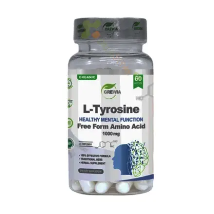 ГРЕВИЯ L-ТИРОЗИН капсули 1000 мг 60 броя / GREWIA L-TYROSINE