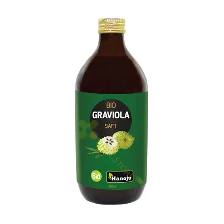 ХАНОЖУ БИО СОК ОТ ГРАВИОЛА 500 мл / HANOJU BIO GRAVIOLA JUICE