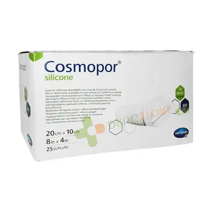 ХАРТМАН КОСМОПОР СИЛИКОН 20 см / 10 см 25 броя / HARTMANN COSMOPOR SILICONE 20 cm / 10 cm