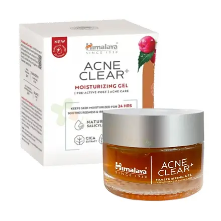 ХИМАЛАЯ АКНЕ КЛИЪР ОВЛАЖНЯВАЩ ГЕЛ 50 мл / HIMALAYA DRUG ACNE CLEAR MOISTURIZING GEL