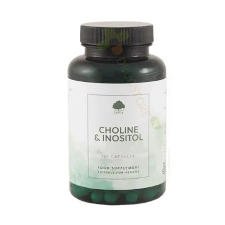 ХОЛИН + ИНОЗИТОЛ капсули 120 броя / G & G CHOLINE & INOSITOL