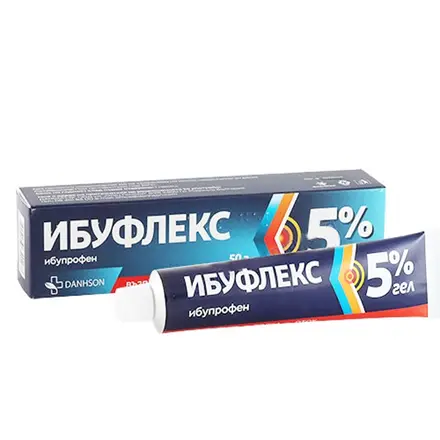 ИБУФЛЕКС гел 5% 50 г / DANHSON IBUFLEX
