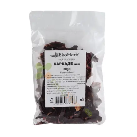 КАРКАДЕ ЦВЯТ 30 г / EKO HERB HIBISCUS FLOWER