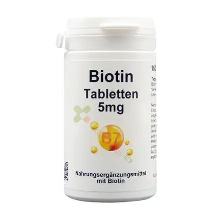 БИОТИН таблетки 5 мг 150 броя / KARL MINCK BIOTIN
