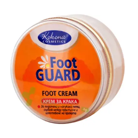 КОКОНА ФУУТ ГАРД КРЕМ ЗА КРАКА 50 мл / KOKONA COSMETICS FOOT GUARD FOOT CREAM