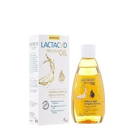 ЛАКТАЦИД ИНТИМНО ОЛИО С МАСЛА 200 мл. / LACTACYD PRECIOUS OIL ULTRA MILD INTIMATE CLEANSING OIL