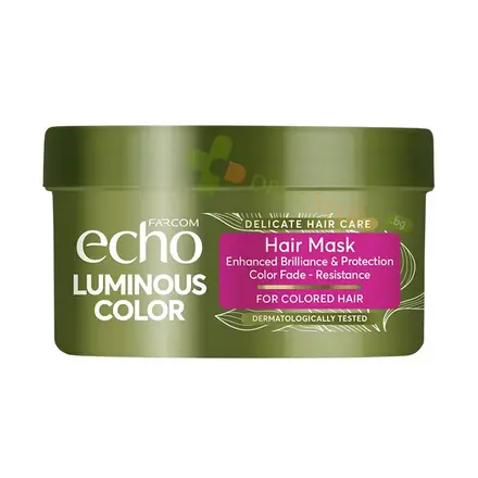 МАСКА ЗА БОЯДИСАНА КОСА 250 мл / ECHO LUMINOUS COLOR HAIR MASK FOR COLORED HAIR