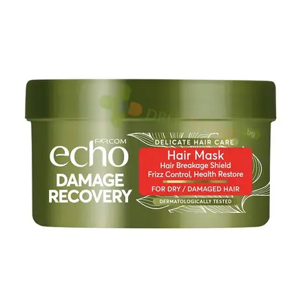 МАСКА ЗА СУХА И ТРЕТИРАНА КОСА 250 мл / ECHO DAMAGE RECOVERY HAIR MASK FOR DRY AND DAMAGED HAIR