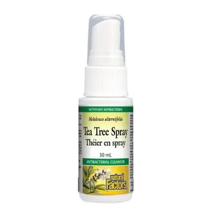 НАТУРАЛ ФАКТОРС МАСЛО ОТ ЧАЕНО ДЪРВО спрей 30 мл / NATURAL FACTORS TEA TREE OIL