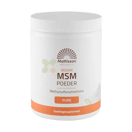 МАТИСЪН ВЕГАН МСМ прах 550 г / MATTISSON HEALTHSTYLE MATTISSON VEGAN MSM