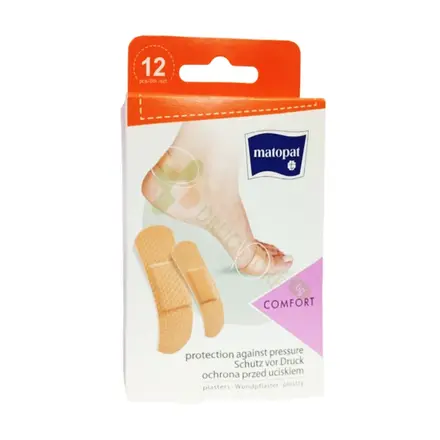 МАТОПАТ ПЛАСТИР КОМФОРТ 12 броя / MATOPAT COMFORT PLASTERS