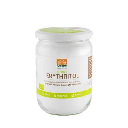 МАТИСЪН ЕРИТРИТОЛ ОРГАНИК 400 г / MATTISSON HEALTHSTYLE ORGANIC ERYTHRITOL