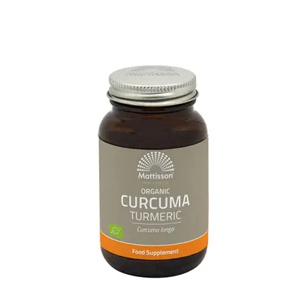 МАТИСЪН КУРКУМА капсули 120 броя / MATTISSON HEALTHSTYLE TURMERIC