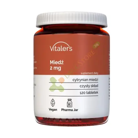 МЕД таблетки 2 мг 120 броя / VITALER'S COPPER