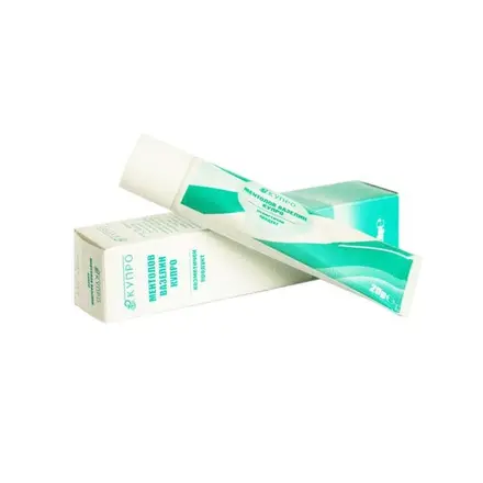 МЕНТОЛОВ ВАЗЕЛИН КУПРО унгвент 1.5% 20 гр. / MENTHOL VASELINE KUPRO 1.5%
