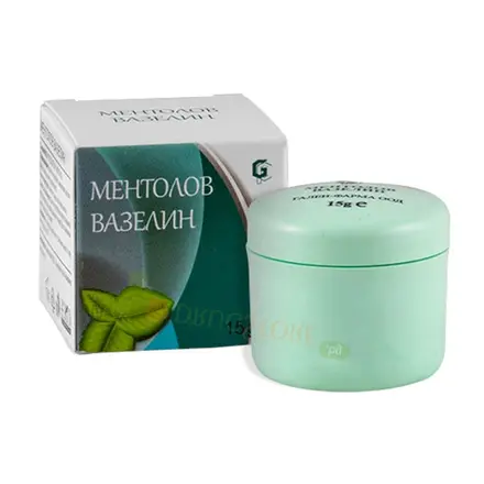 МЕНТОЛОВ ВАЗЕЛИН 15 г / GALEN PHARMA MENTHOL VASELINE