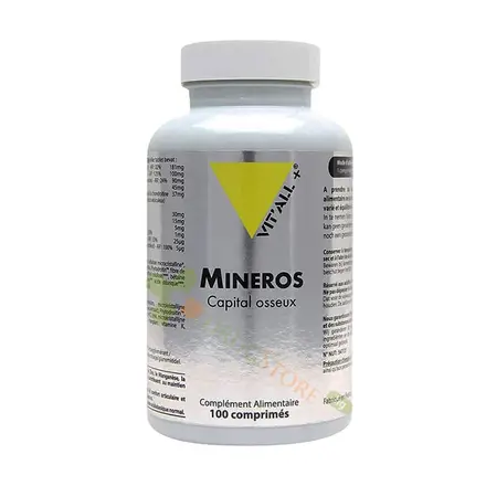 МИНЕРАЛИ таблетки 100 броя / VIT`ALL+ MINERALS