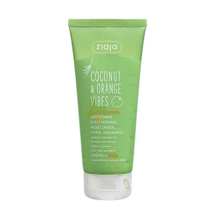 МУС ЗА ТЯЛО COCONUT & ORANGE VIBES 200 мл / ZIAJA COCONUT & ORANGE VIBES BODY MOUSSE
