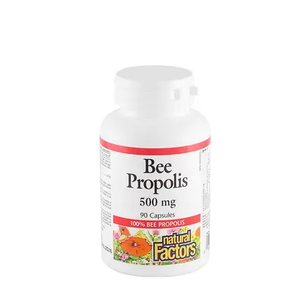 НАТУРАЛ ФАКТОРС ПРОПОЛИС капсули 500 мг 90 броя / NATURAL FACTORS PROPOLIS