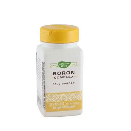 БОР капсули 3 мг 100 броя / NATURE'S WAY BORON COMPLEX