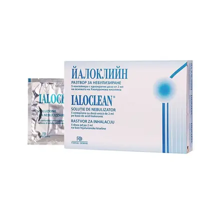 ЙАЛОКЛИЙН РАЗТВОР ЗА НЕБУЛИЗИРАНЕ дози 2 мл. 5 броя / NATURPHARMA IALOCLEAN NEBULIZATION SOLUTION