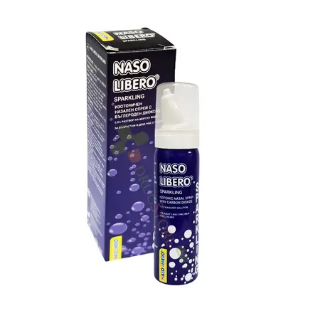 НАЗО ЛИБЕРО СПАРКЛИНГ ИЗОТОНИК спрей 50 мл / LINEA LTD. NASO LIBERO SPARKLING ISOTONIC spray