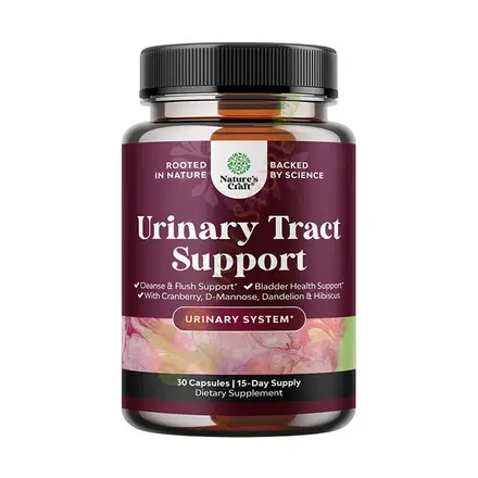 НЕЙЧЪРС КРАФТ УРИНАРИ СЪПОРТ капсули 30 броя / NATURE'S KRAFT URINARY TRACT SUPPORT