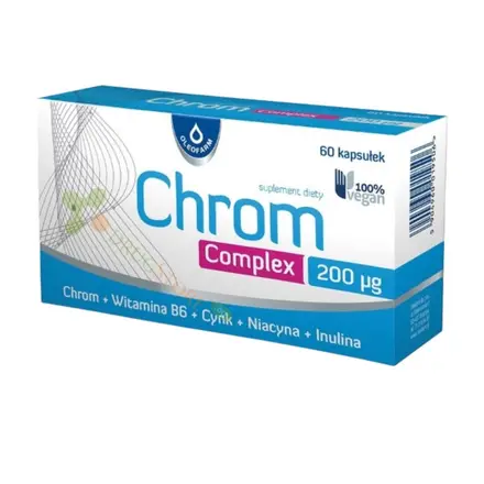 ОЛЕОФАРМ ХРОМ КОМПЛЕКС капсули 60 броя / OLEOFARM CHROME COMPLEX