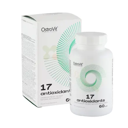 ОСТРОВИТ 17 АНТИОКСИДАНТА капсули 60 броя / OSTROVIT 17 ANTIOXIDANTS