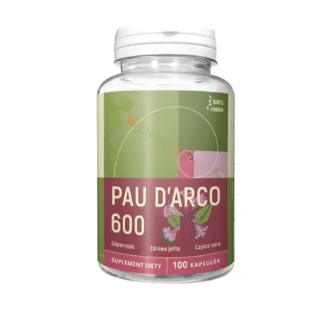 ПАУ Д'АРКО (МРАВЧЕНО ДЪРВО) капсули 100 броя / NANGA PAU D'ARCO