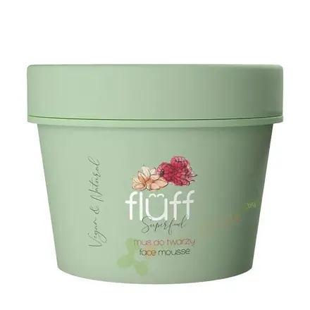 ПОЧИСТВАЩА ПЯНА ЗА ЛИЦЕ МАЛИНИ С БАДЕМИ 50 мл / FLUFF RASPBERRY ALMOND FACE MOUSSE