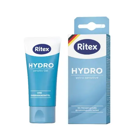 РИТЕКС ЛУБРИКАНТ ХИДРО - ЕКСТРА СЕЗИТИВ 50 мл / RITEX HYDRO - EXTRA SENSITIVE GEL