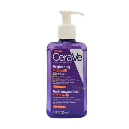 СЕРАВЕ ПОЧИСТВАЩ ГЕЛ ВИТАМИН C 236 мл / CERAVE BRIGHTENING VITAMIN C CLEANSER