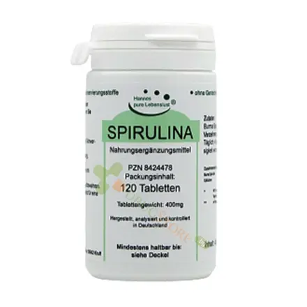 СПИРУЛИНА таблетки 120 броя / EL COMPRA SPIRULINA
