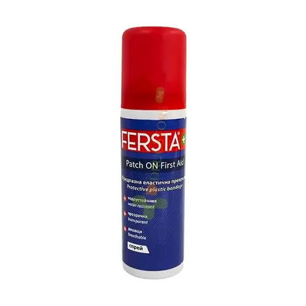 СПРЕЙ ЛЕПЕНКА FERSTA PATCH ON 60 мл / AVEFLOR FERSTA PATCH ON SPRAY