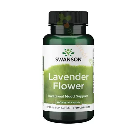 СУОНСЪН ЛАВАНДУЛОВ ЦВЯТ капсули 60 броя / SWANSON LAVENDER FLOWER