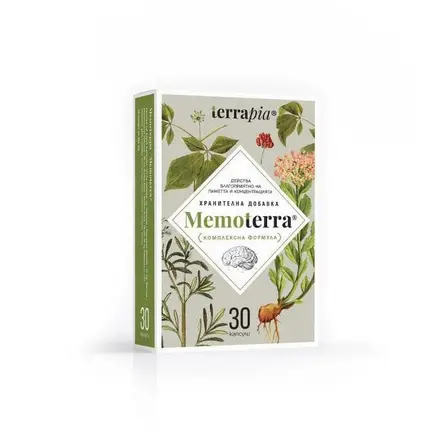 МЕМОТЕРА капсули 30 броя / TERRAPIA MEMOTERRA