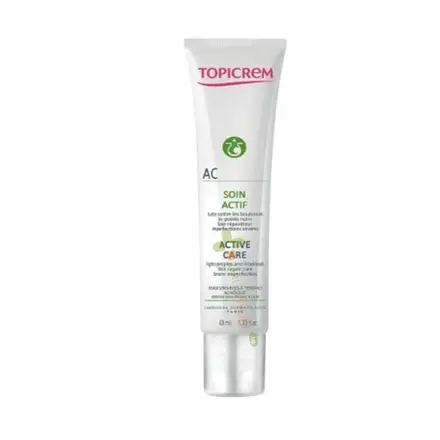 ТОПИКРЕМ AC АКТИВ КРЕМ ПРОТИВ АКНЕ 40 мл / TOPICREM AC ACTIVE CARE COMBINATION TO OILY SKIN