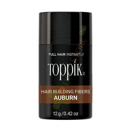 ТОППИК ФИБРИ ЗА КОСА КЕСТЕНЯВО 12 г / TOPPIK HAIR BUILDING FIBERS AUBURN