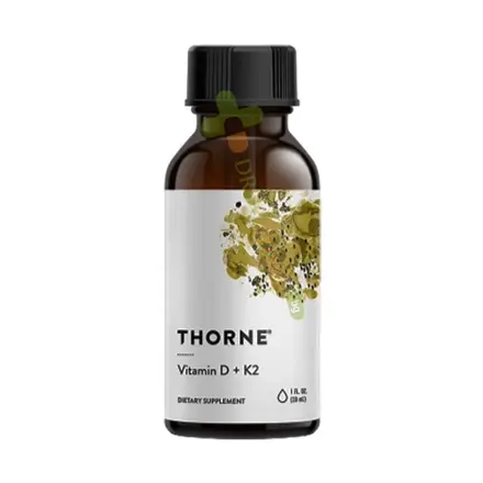 ТОРН ВИТАМИН D + K2 30 мл / THORNE VITAMIN D + K2
