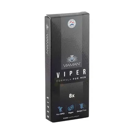 АФРОДИЗИАК ЗА МЪЖЕ ВАЙПЪР таблетки 8 броя / WEIGHT WORLD VIPER