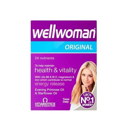 ВИТАБИОТИКС УЕЛУОМАН ОРИГИНАЛ таблетки 30 броя / WELLWOMAN ORIGINAL VITABIOTICS