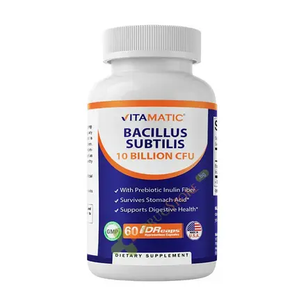 ВИТАМАТИК БАЦИЛУС СУБТИЛИС капсули 60 броя / VITAMATIC BACILLUS SUBTILIS