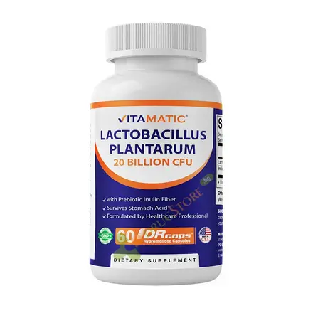 ВИТАМАТИК ЛАКТОБАЦИЛУС ПЛАНТАРУМ капсули 60 броя / VITAMATIC LACTOBACILLUS PLANTARUM