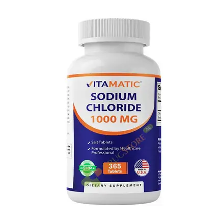 ВИТАМАТИК НАТРИЕВ ХЛОРИД таблетки 365 броя / VITAMATIC SODIUM CHLORIDE