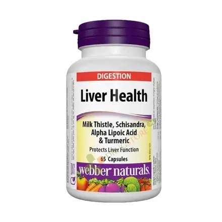 ЛИВЪР ХЕЛТ капсули 65 броя / WEBBER NATURALS LIVER HEALTH
