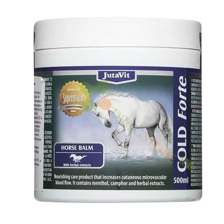 ЖУТАВИТ ОХЛАЖДАЩ КОНСКИ БАЛСАМ ФОРТЕ 500 мл / GOLDEN PHARM Horse Balm Cold Forte