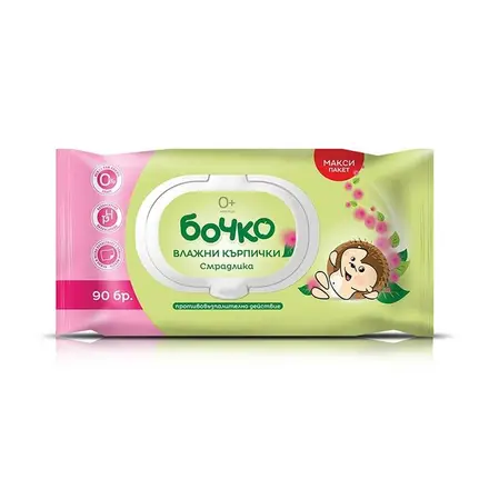 БОЧКО МОКРИ КЪРПИ СМРАДЛИКА Х 90 КАПАК